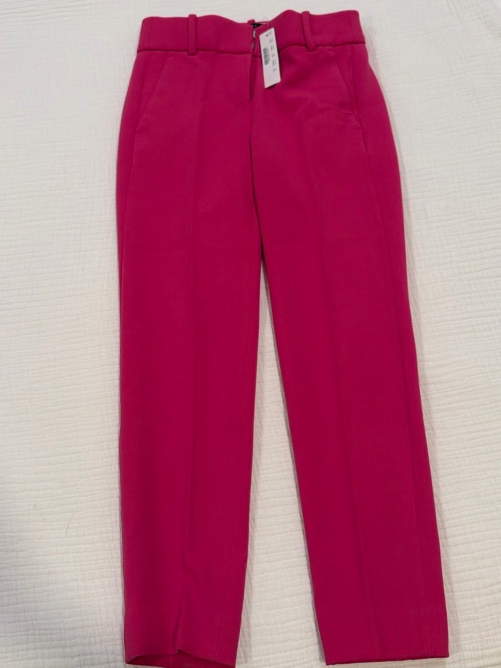 J. Crew Bright Fuchsia Tailored Women's Pants
